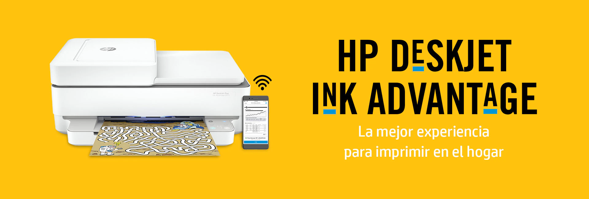 HP Deskjet Ink Advantage. La mejor experiencia para imprimir...