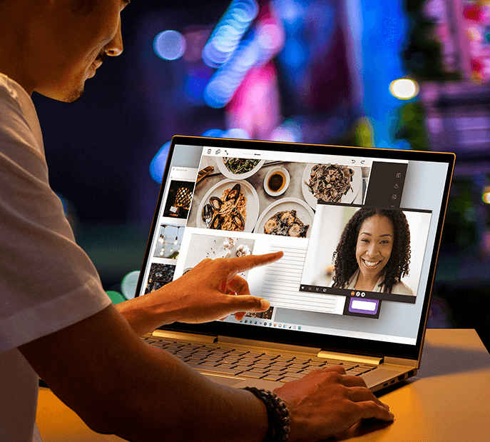 gráfico de panel 2 para equipos desktop