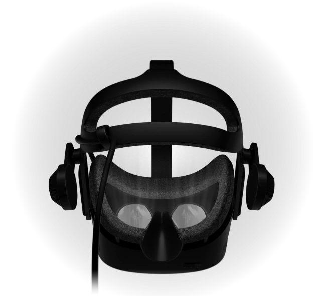 Back of reverb g2 vr headset