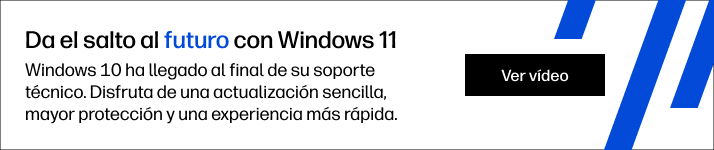 Da el salto al futuro con Windows 11. Ver video
