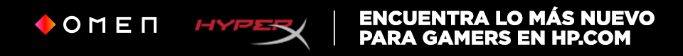 Logo Omen y HyperX. Encuentra lo más nuevo para gamers en hp.com